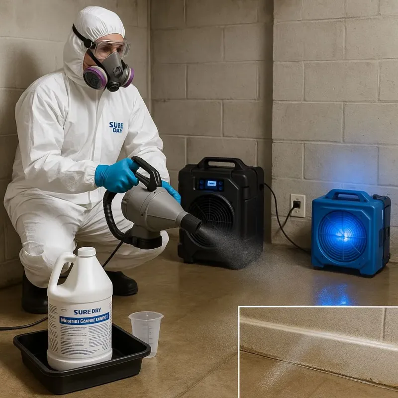 Sanitization and Odor Removal process in Kenton, OH