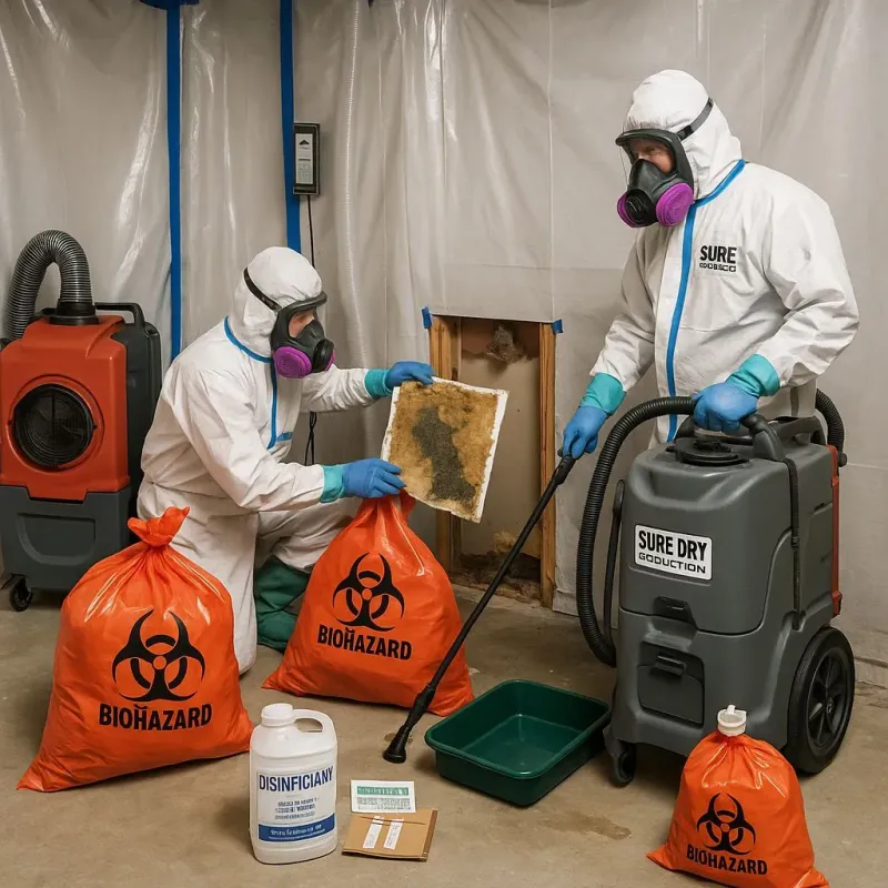 Contaminated Water Handling Protocols process in Kenton, OH