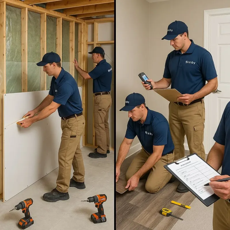 Repairs and Reconstruction process in Kenton, OH