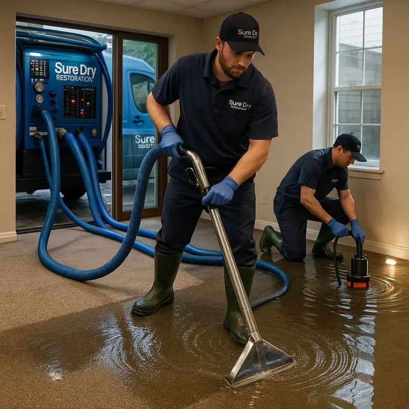Water Extraction and Removal process in Kenton, OH